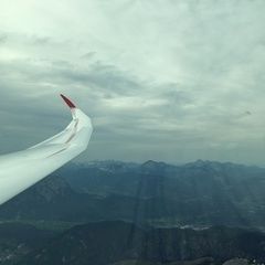 Verortung via Georeferenzierung der Kamera: Aufgenommen in der Nähe von Gemeinde Scheffau am Wilden Kaiser, Österreich in 2100 Meter